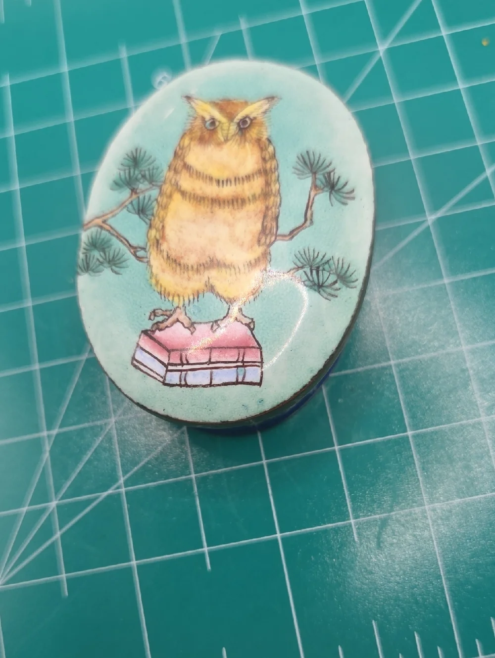 Owl Trinket Box